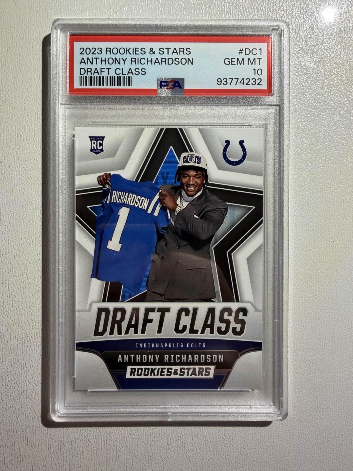 Anthony Richardson Panini Rookies & Stars Draft Class #DC1 Base