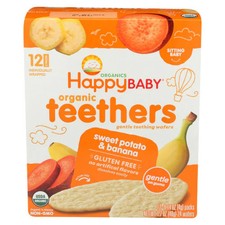 Organic Teethers Sweet Potato And Banana 1.7 Oz Case Of