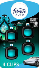 Car Air Freshener Vent Clips Odor Fighting Unstopables Fresh Scent 4 Count Car Air Freshener Vent Clips Odor Fighting Unstopables Fresh Scent 4 Count