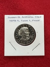 1979  S Susan B. Anthony Dollar, Type 1, Gem Proof, Clad