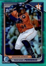 Pascanel Ferreras 1st Bowman #BCP-240 #/125 Houston Astros