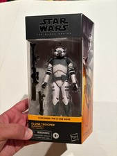 Hasbro STAR WARS The Black Series CLONE WARS CLONE TROOPER KAMINO 6  Figure New