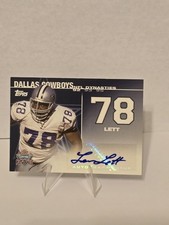 2008 Topps Football NFL Dynasties Tribute Auto Card, Leon Lett-#93/100
