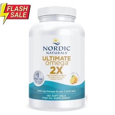 Nordic Naturals Ultimate Omega 2X 180 Softgel...