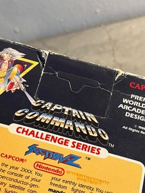 Section-Z 5 Screw Hangtab CIB Authentic Nintendo NES 1986 Capcom/w Box Protector