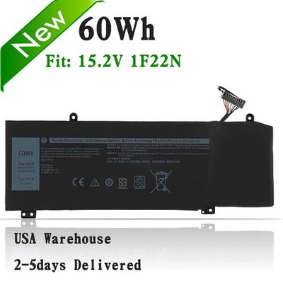 1F22N Battery For Dell Alienware HYWXJ M17 P37E P37E001 M15 2018 5590 7790 JJPFK