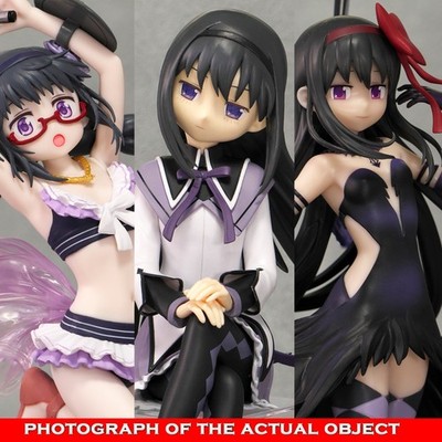 Puella Magi Madoka Magica　　 Homura Akemi set of 3