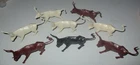 Marx 1970s Cattle Drive Play Set Cattle Lot Three