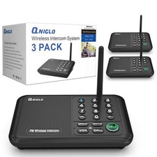 Intercoms Wireless for Home, 5280 Feet Long Range Wireless Intercom System fo...