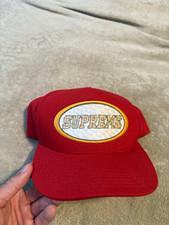 Supreme Red Snapback Hat Cap One Size Adjusta...