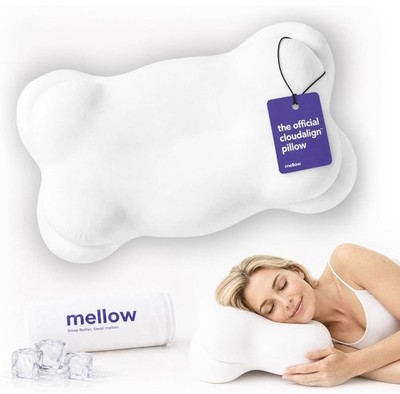 Mellow Pillow CloudAlign Regular Size Cervical Comfort Pillow New Sealed Box