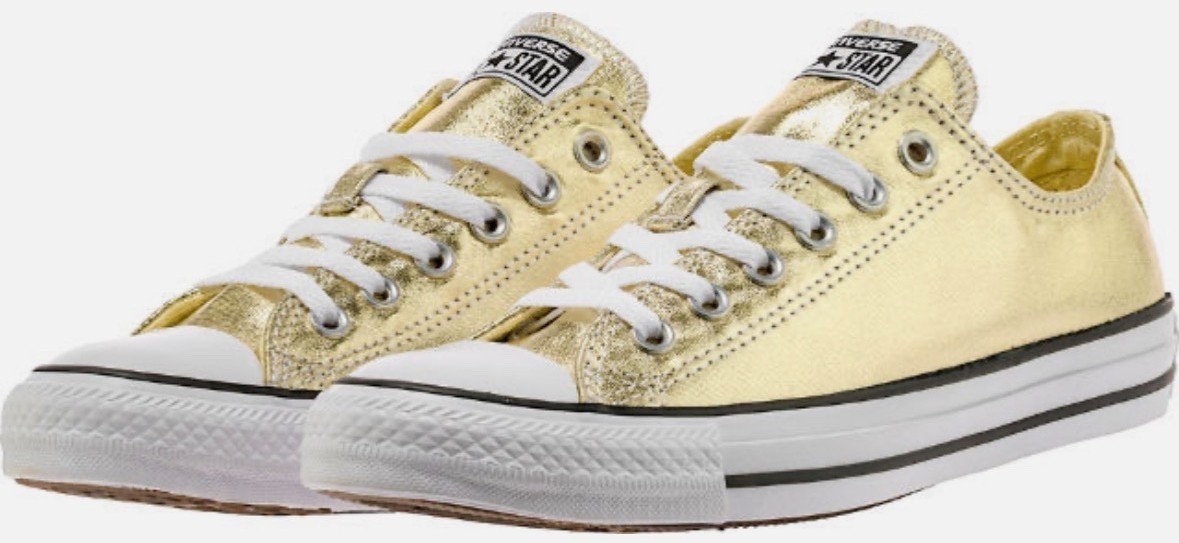 Size 7 - Converse Chuck Taylor All Star Ox Light Gold for sale