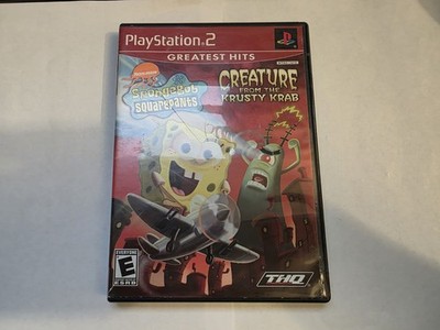 Spongebob Creature from the Krusty Krab - PS2 CIB Greatest Hits Rare GH's Title