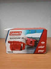 Coleman Quickpump 4D Handheld Battery Powered Air Pump for Inflatable Mattress