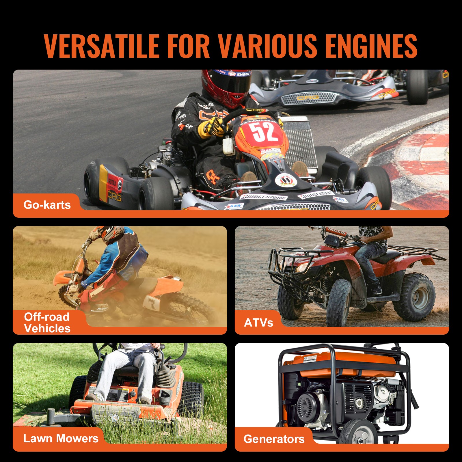 Uimoso 3/4" Go Kart Torque Converter Clutch KIT TAV2 30-75 10T 12T #35 218353A