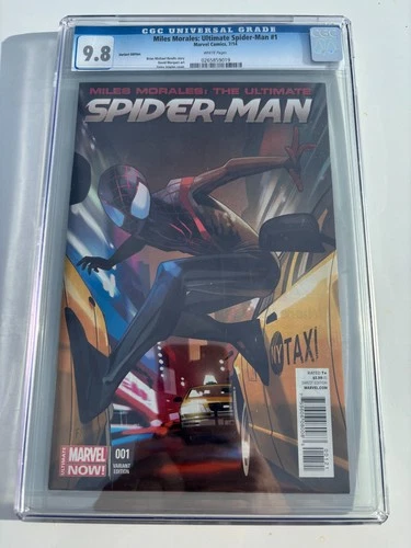 Miles Morales: Ultimate Spider-Man #1 Variant Edition CGC Universal Grade 9.8