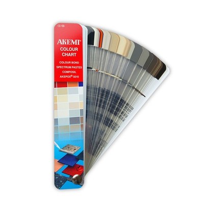 Farbfächer Akemi Colour Chart mehr als 50 Farben 10070