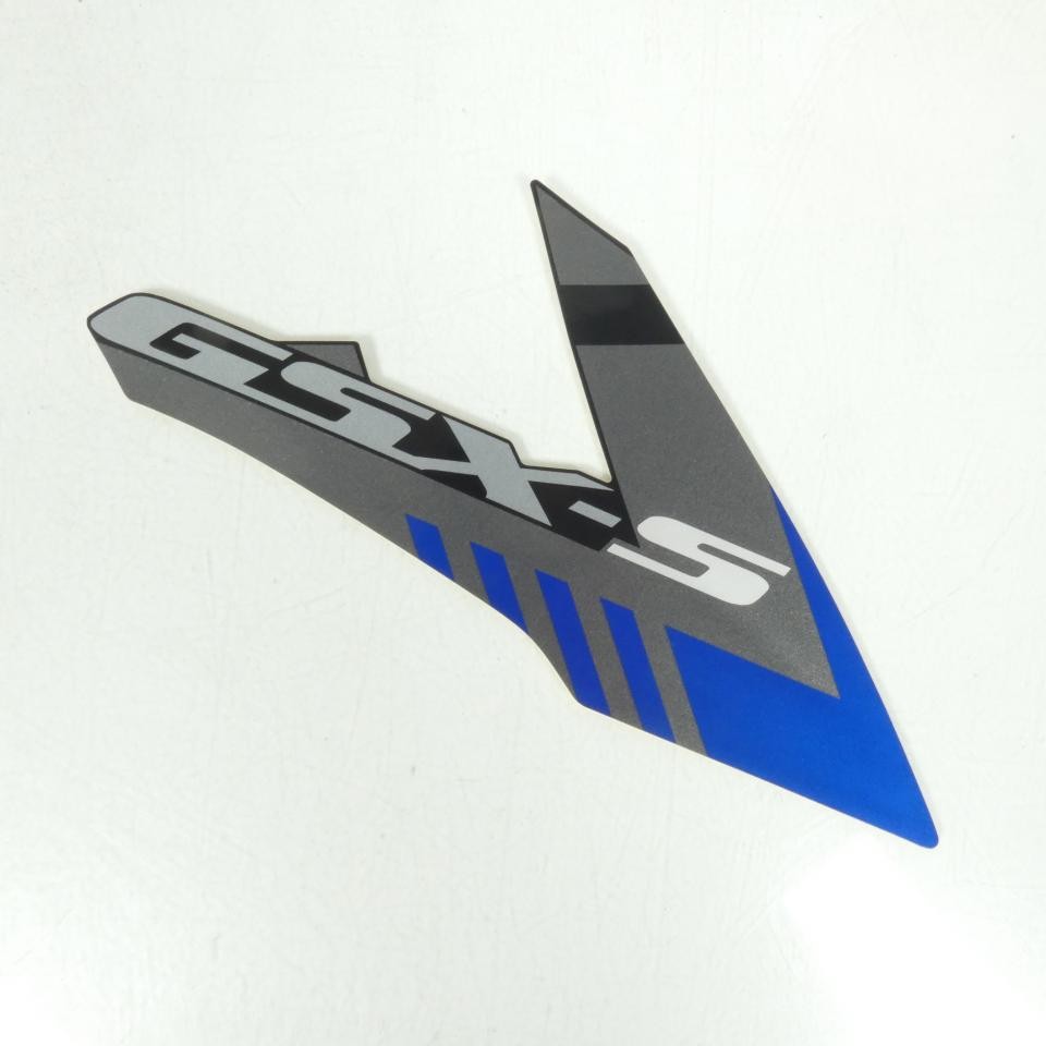 Autocollant réservoir Suzuki 125 GSX-S bleu pour rénovation moto