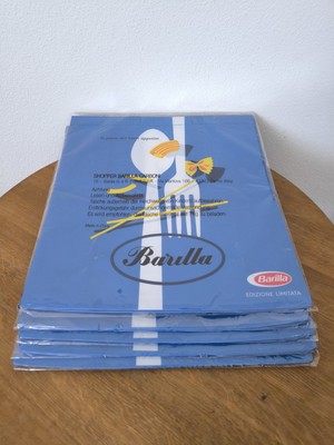 Barilla Tasche Shopper Sammlerstück Fans 5 Stück NEU