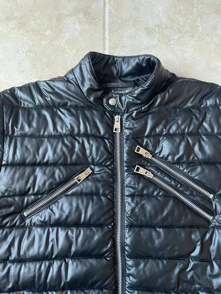 Just Cavalli Black Puffer Jacket - Imagen 4 de 4