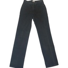 Lee Women's Classic Fit Straight Leg Black Jeans Size 6 Medium