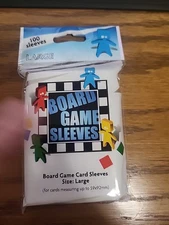 100 LARGE Clear Board Game Card Sleeves 59x92mm Arcane Tinman AT-10402 Sealed