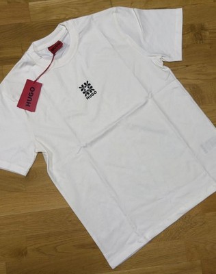 Hugo Boss, T- Shirt, Grösse: L, NEU mit Etikett Weiss