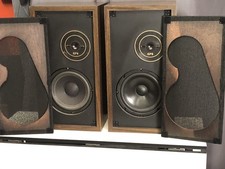 Vintage EPI Epicure Products Inc Model 100V Bookshelf Speakers Pair Made In USA