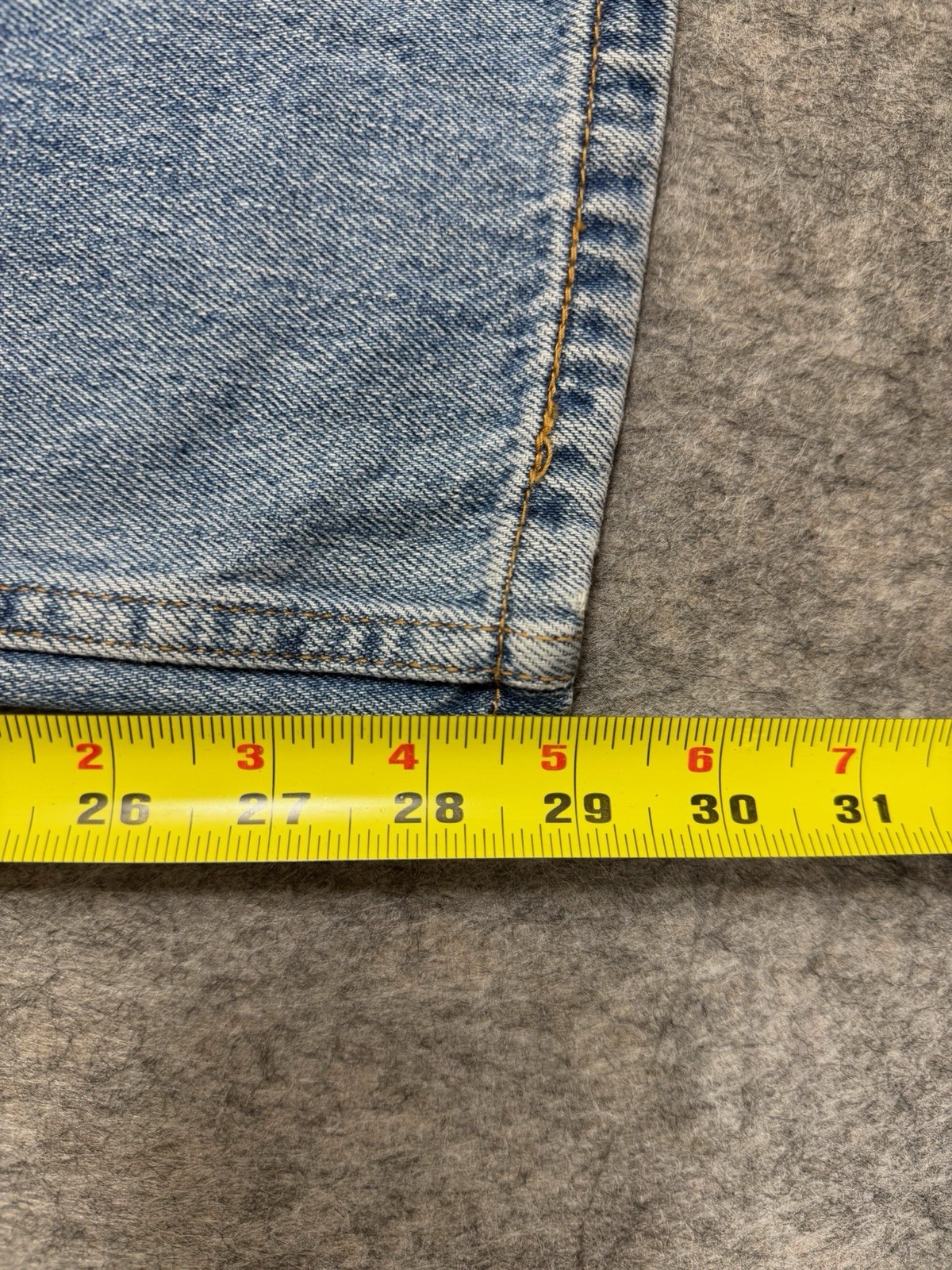 Levi's 505 Jeans Mens 29x30 Straight Leg Regular Fit Medium Wash Denim Pants NWT thumbnail 6