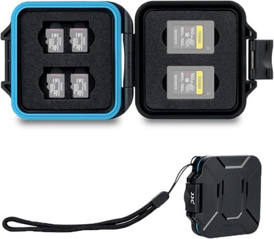JJC 12 Slots Portable CFexpress Type A Card For 4 A+8 Micro SD 