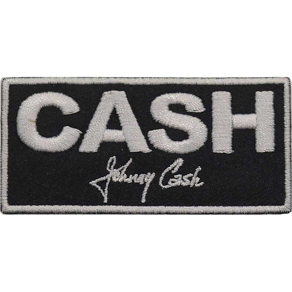 Мужская тканая нашивка Johnny Cash Block, разноцветная, один размер