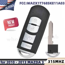 NEW Fits 2010-2013 MAZDA 3 SMART KEY PROXIMITY REMOTE FOB WAZX1T768SKE11A03