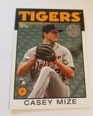 Topps 2021 Series 1 - Casey Mize - Detroit Tigers - Topps 1986 Insert RC