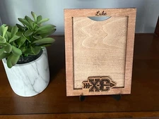 5x7 Personalized Cross Country Wood Picture Frame Sports Picture Frames