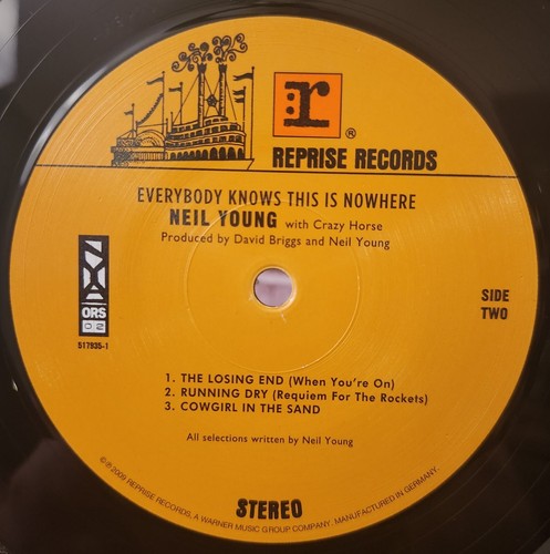 Neil Young With Crazy Horse Everybody Knows This Is Nowhere 2009 RE RMST Import - Picture 8 of 10