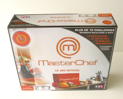 MASTER CHEF Koch Brettspiel - Offizielles Spiel TF1 Games - Spiel neu
