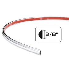 Cowles 38 Half Round Wheel Well Molding 20 Feet - Chrome Cowles 38 Half Round Wheel Well Molding 20 Feet - Chrome