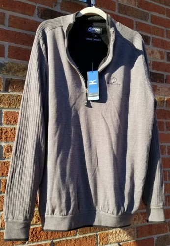 Zip Performance Wear Golf Sweater Size 