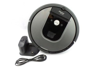 Irobot Roomba 960 Smart Vacuum Cleaner Cleaning Robot Black Grey