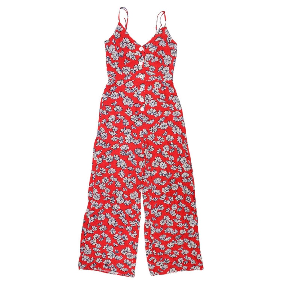 Hush Red Cosmos Vallone Jumpsuit UK