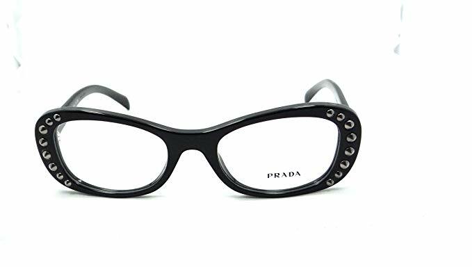 Оправа для очков Prada VPR 21R Черная 1AB-1O1 пластиковая 51-19-140 Италия 29390₽