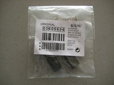 Bosch 605694 Waschmaschine laminierte Kohlebürsten FHP/CESET Motor