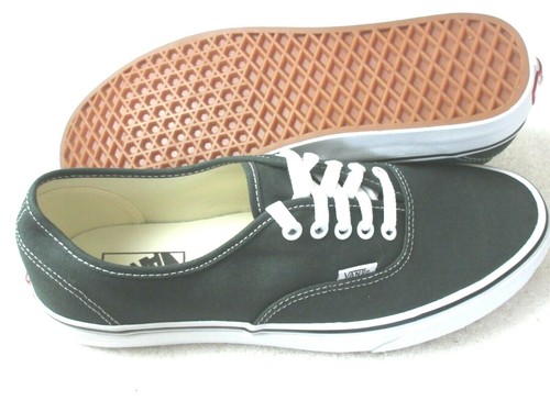 vans authentic dark green