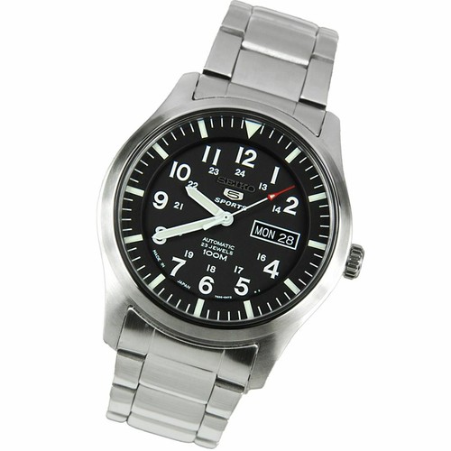 Seiko SNZG13J1 SNZG13 SNZG13J Japan Automatic Stainless Steel Male Sports  Watch | eBay