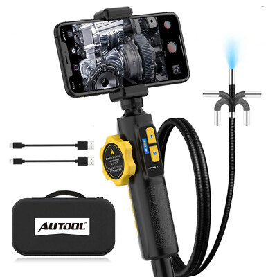 Endoscope Industriel AUTOOL 1080P HD - 1m - Caméra étanche IP67 - Pour Android/iOS - Neuf