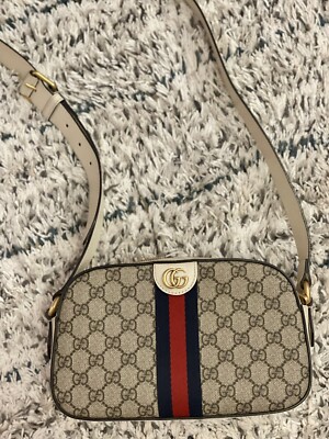 GUCCI OPHIDIA Camera bag GG Supreme 681064 #073, 100% Authentic