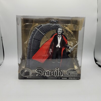 Dracula Figure Monster Display Jakks Pacific 2004 New in Package  NIB