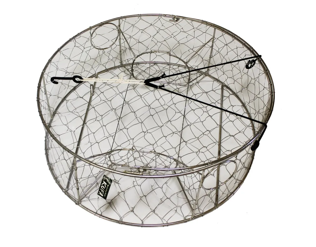 KUFA Sports Stainless Steel Crab Trap, 30-Inch- CT 100