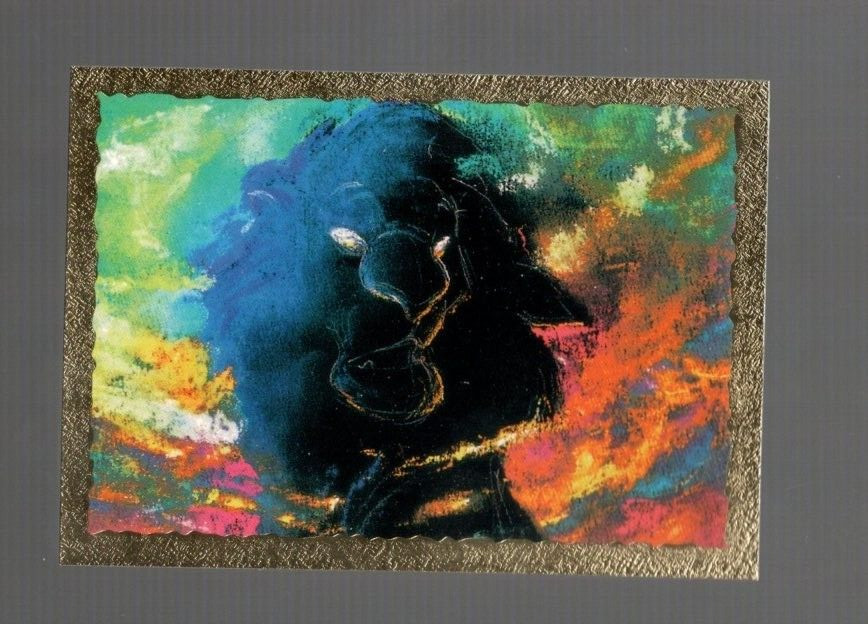 1994 SKYBOX THE LION KING SERIES 2 FOIL BORDER FB1 INSERT KING MUFASA LIVES