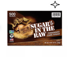Sugar in the Raw Natural Cane Turbinado Sugar 4.5 g., 500 pk.